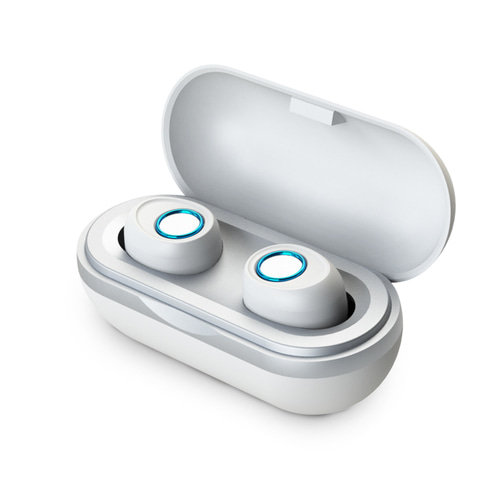 [원천점 전시품] 앱코 BEATONIC E04 블루투스 5.0 무선 휴대용 이어폰 화이트