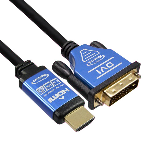 [리퍼브] 아461★마하링크 Ultra DVI TO HDMI ver2.1 8K 케이블 1.2M ML-D8H012