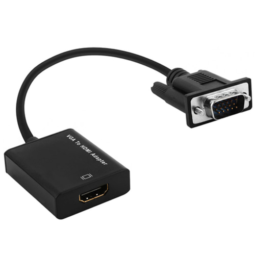 [미사용 리퍼] VGA(RGB)-HDMI 컨버터케이블타입 -2412