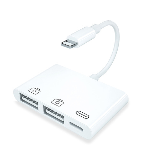 [리퍼브] 3in1 아이폰젠더 USB OTG 8핀 아이폰 충전 005+