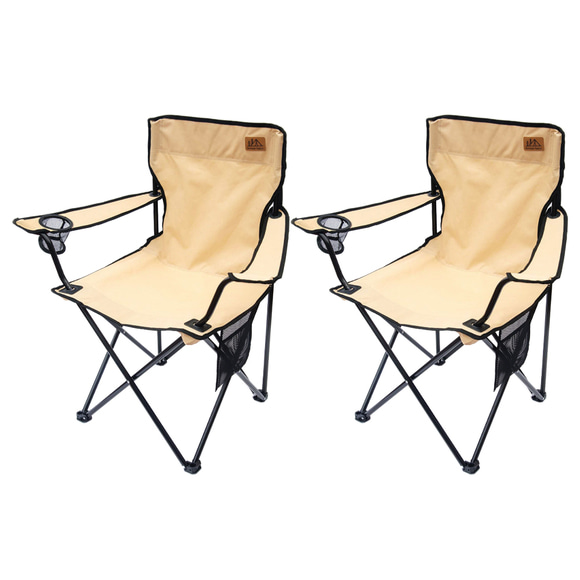 [미사용 리퍼] 아웃도어 포레스트 디럭스 캠핑체어 카키 2세트 / Deluxe Camping chair. (2 pack ) JCA-CP400 Khaki