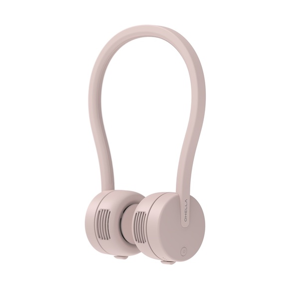[세컨더리] 오엘라 넥밴드 휴대용 선풍기 ON-NF01BPPK,핑크