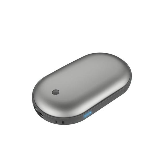 [세컨더리] 애니클리어 USB충전식 휴대용 손난로 전기 핫팩 보조배터리 전용 충전 케이블, HOT3/티타늄
