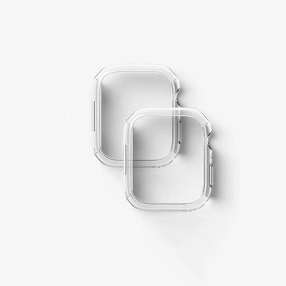 [미사용 리퍼] 애플워치7케이스 링케 슬림 클리어+클리어 애플워치7 45mm