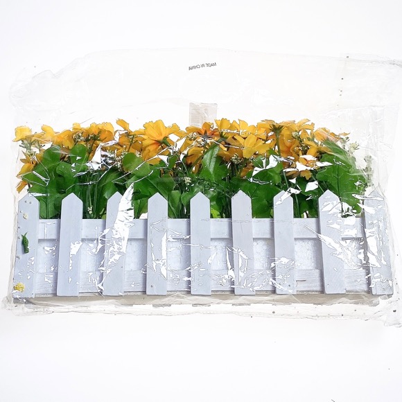 [리퍼브] 들꽃 울타리화분-옐로우