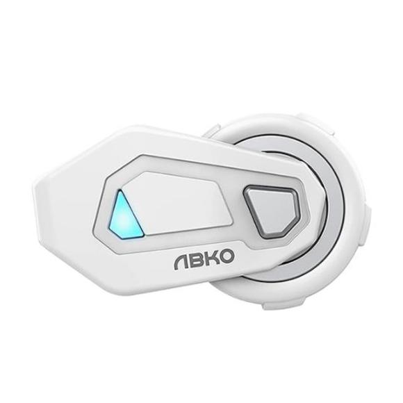 [중고] 앱코 TPRO 올인원 오토바이 바이크 헬멧 블루투스 헤드셋 화이트