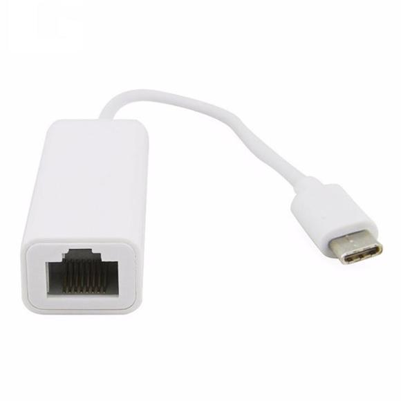 [101037][미사용 리퍼] 뉴비아 USB TYPE-C to RJ45 FAST ethernet adapter