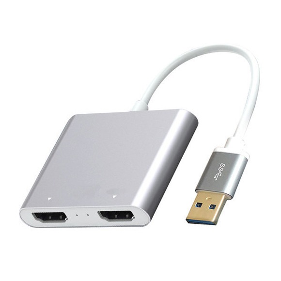 [미사용 리퍼] 유커머스 USB3.0 to HDMI 노트북 멀티 외장그래픽카드 컨버터
