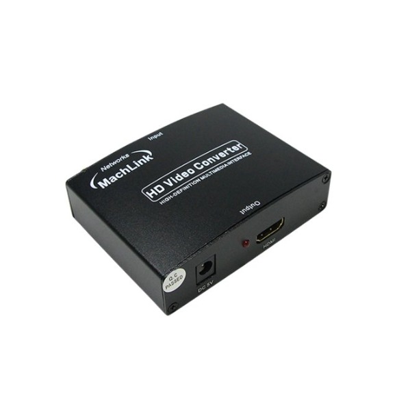[미사용 리퍼] 마하링크 VGA TO HDMI 유전원 컨버터 AUDIO ML-VHC-P