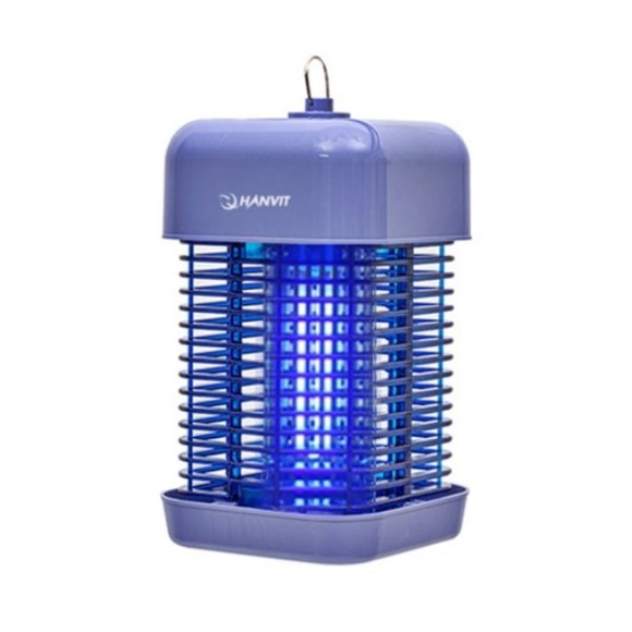 [새상품] [미개봉] 한빛 풀 스트링 전격 살충기 (옥외, 야외, 실내, 겸용) HV-432 BL 블루
