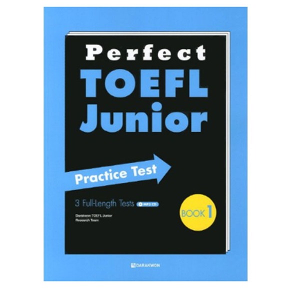 [원천점][미사용 리퍼] Perfect TOEFL Junior Practice Test Book 1