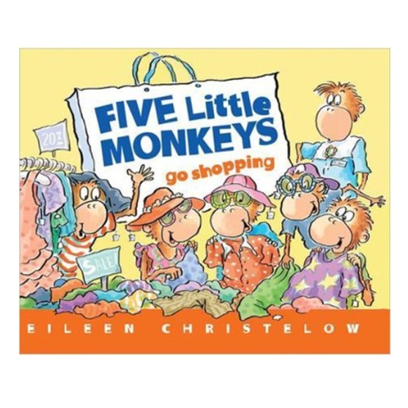 [원천점][미사용 리퍼] Five Little Monkeys Go Shopping. Paperback. 2012년 07월 10일 출판