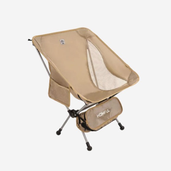 [새상품] [미개봉] 홈풀 캠핑 휴대용 경량 캠핑포레스트 의자 접이식 체어 그라운드 x01045 옐로우