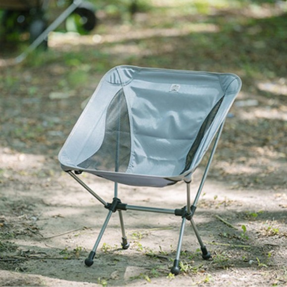 [새상품] [미개봉] 홈풀 캠핑 휴대용 경량 캠핑포레스트 의자 접이식 체어 그라운드 x01017 그레이