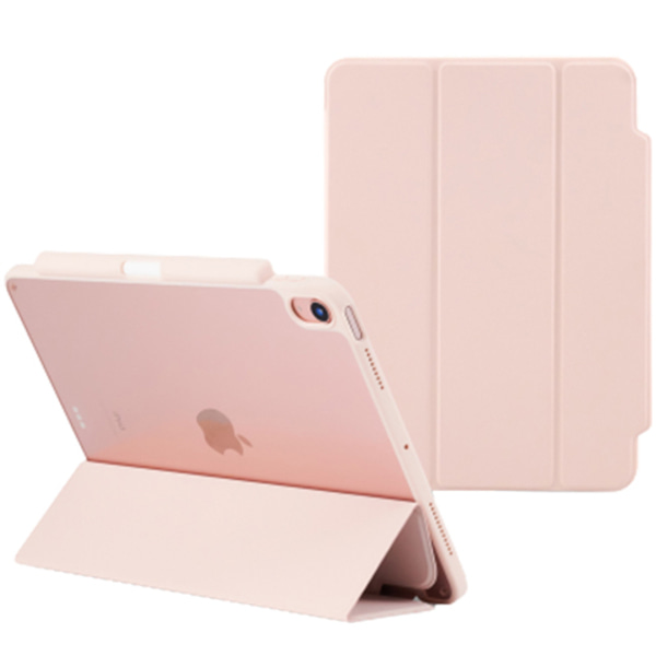 [미사용 리퍼] 포지오 iDeal 아이패드 에어5/에어4 10.9 애플펜슬수납 클리어핏 투명 케이스 핑크