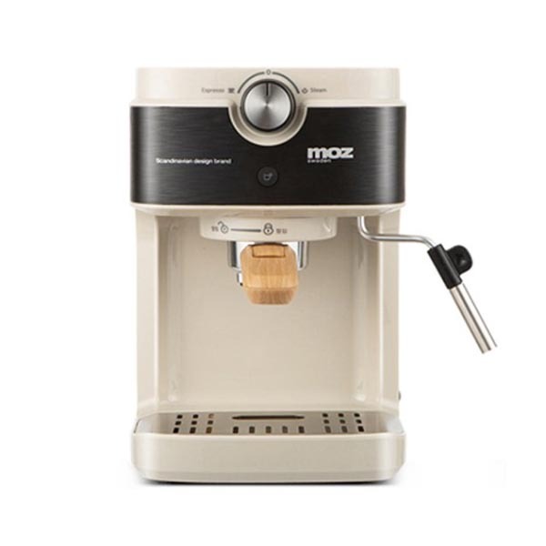 [새상품] [미개봉] MOZ 모즈 에스프레소 커피머신 20BAR DMC-1400 아이보리