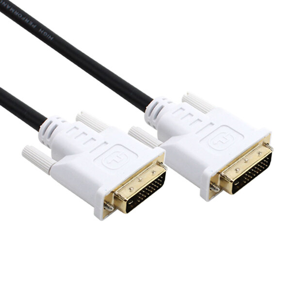 [리퍼브] RGB케이블 VGA 영상 모니터 연결 케이블 HDMI DVI 연장 선 1M 3M 5M 10M 20M 30M 50M, 5.DVI-D 듀얼케이블 :: 1M (NX469)