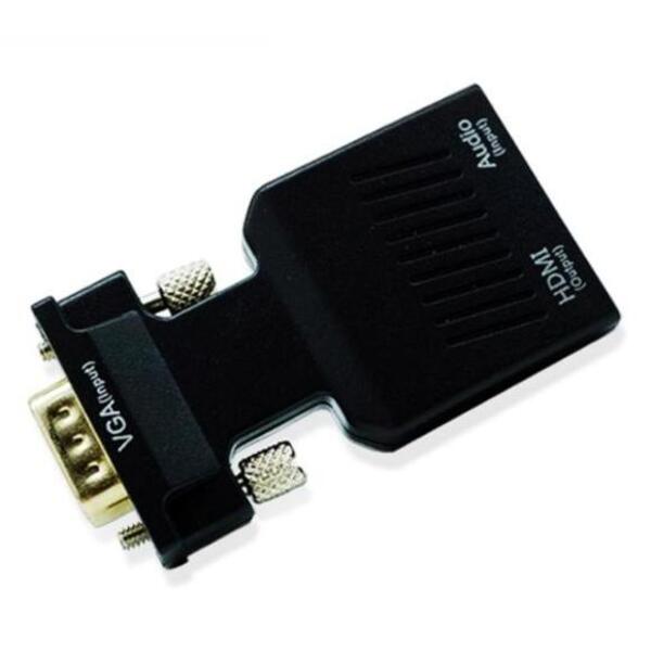[리퍼브] AP-VGAHDMI VGA to HDMI 컨버터 오디오 지원 젠더타입