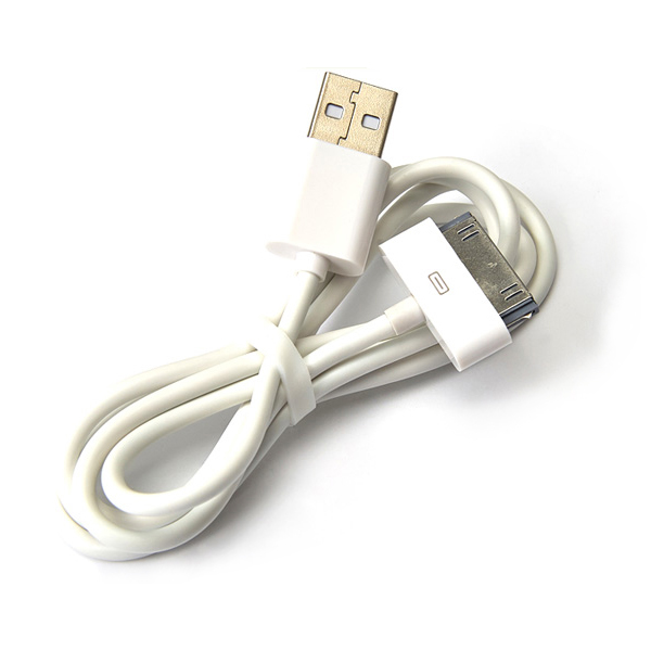[리퍼브] 다스지 DS-300W(화이트)애플30핀 USB 고속충전 데이터케이블/iphone4/iphone4s