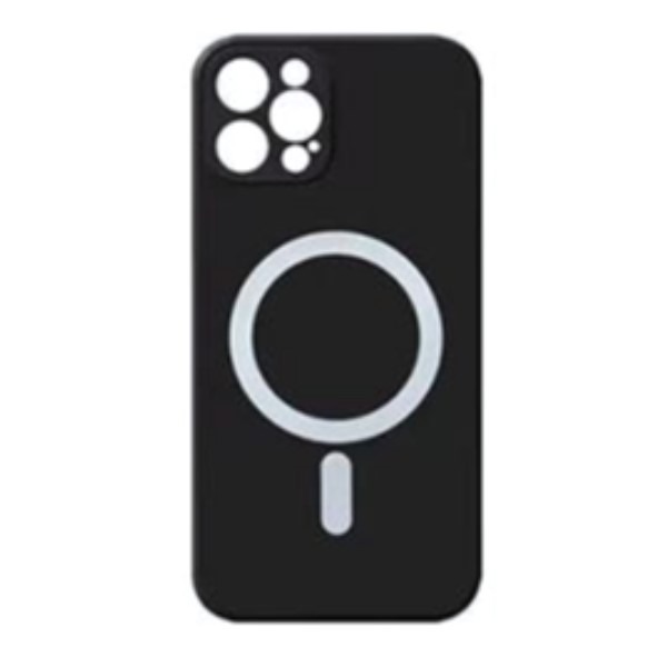 [미사용 리퍼] 국내현물 아이폰12 맥세이프 실리콘 컬러 케이스 magsafe case 아이폰13/12/프로/맥스/미니 / 블랙 iphone 13 Pro Max