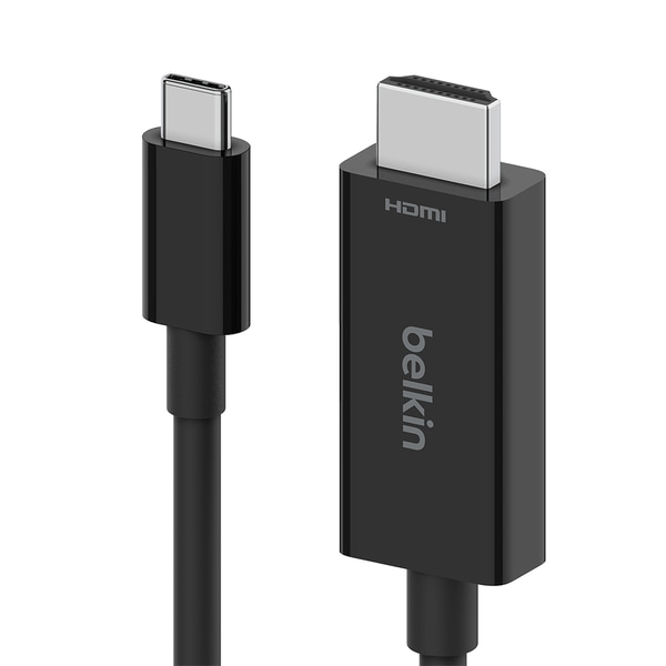 [101036][미사용 리퍼] 벨킨 USB-C to HDMI 2.1 2M 케이블 AVC012bt2M
