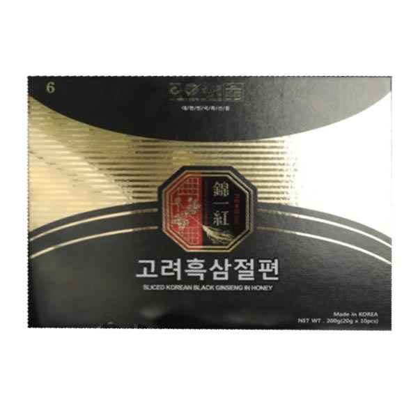 [원천점][새상품] 흑홍삼절편(box) 10포
