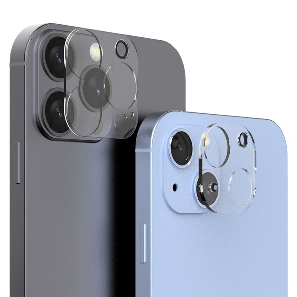 [리퍼브] 로랜텍 카메라 강화유리 보호필름 2매입, 아이폰14 x 1세트