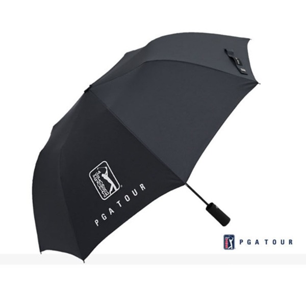 [새상품] [미개봉] PGA 2단 자동 무지 우산 블랙