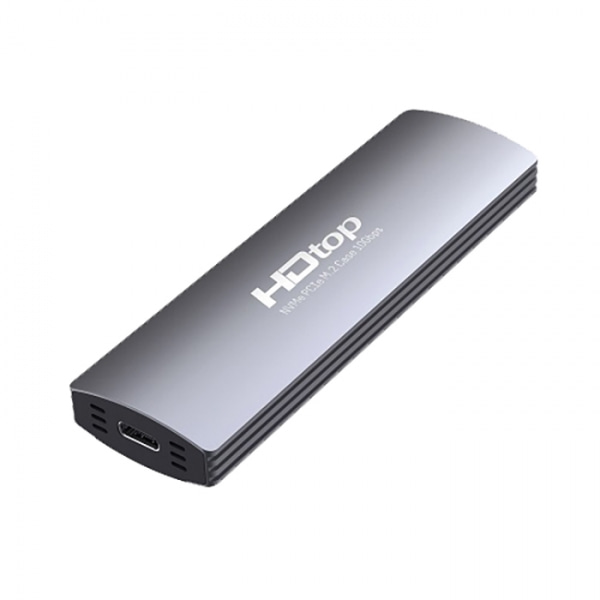 [101037][미사용 리퍼] HDTOP USB C타입 SSD M.2 NVME 10Gb 외장 하드케이스 HT-3C051