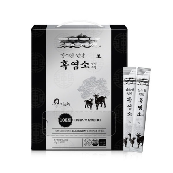 [새상품] [미개봉] 김소형 원방 흑염소 진액스틱 15g x 100포