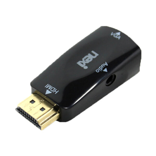 [리퍼브] HDMI TO VGA 컨버터 (오디오지원) NX-GHV04