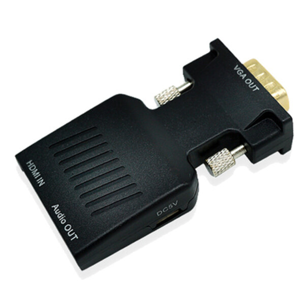 [리퍼브] AP-HDMIVGA HDMI to VGA 컨버터 오디오 지원 젠더타입