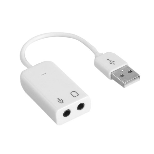 [리퍼브] 주닉스 USB 이어폰 연결 7.1 오디오 어댑터 케이블 변환 젠더