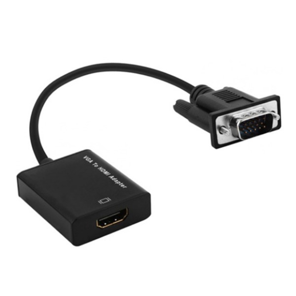 [미사용 리퍼] 이지넷유비쿼터스 VGA to HDMI 변환 컨버터 NEXT-2412VHC