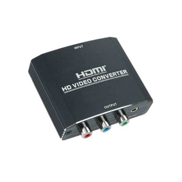 [미사용 리퍼] Coms HDMI to 컴포넌트 구형 아날로그 변환 컨버터 ZH300