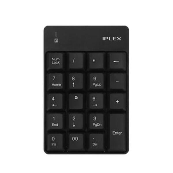 [세컨더리] IPLEX 숫자키패드 유선 숫자키보드 블랙 NKB-100 키패드
