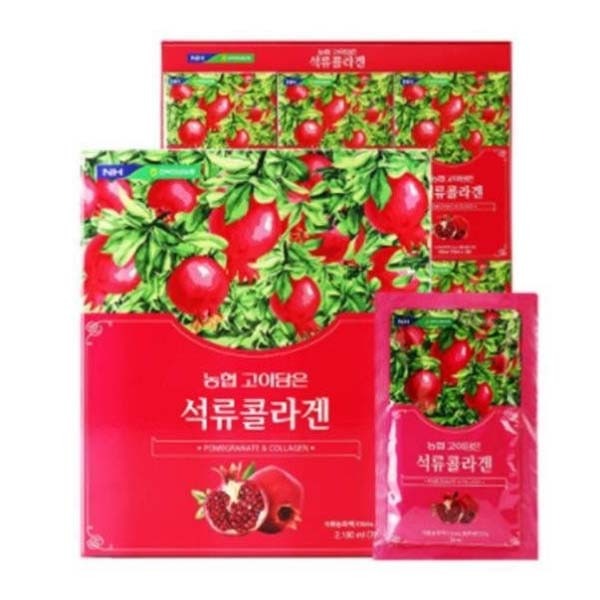 [새상품] [미개봉] 전북인삼농협 고이담은 석류콜라겐 70ml x 30포