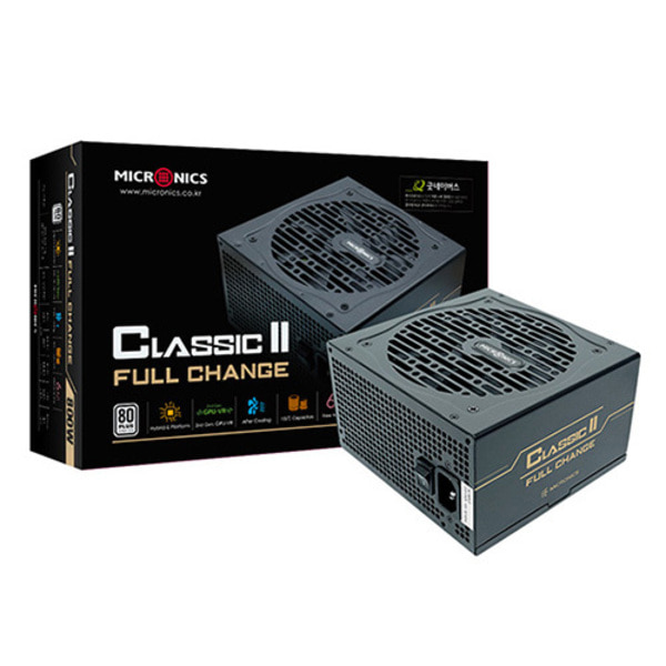 [S급 리퍼] 마이크로닉스 Classic II 풀체인지 800W 80PLUS 230V EU