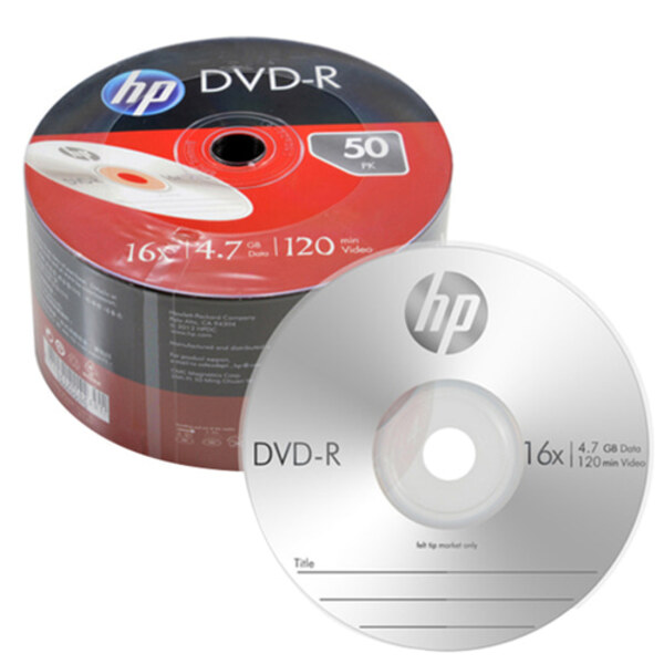 [S급 리퍼] HP DVD-R 4.7GB 16배속 50장벌크