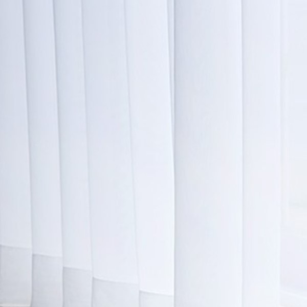 [S급 리퍼] 라몬떼 하늘하늘 쉬폰 커튼 2P 크리미 화이트 소형(70 x 230cm)x2장