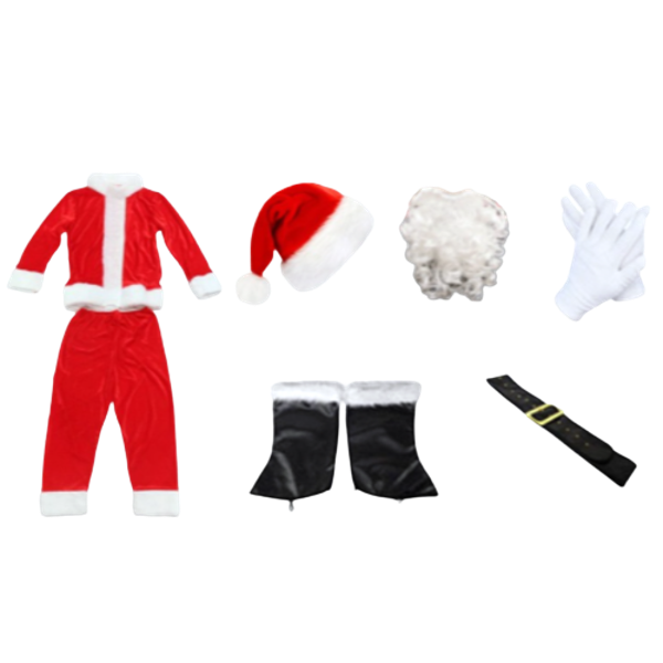[S급 리퍼] 크리스마스 남자 산타복 7종 코스튬 의상 세트 산타할아버지옷 / 남자7종
