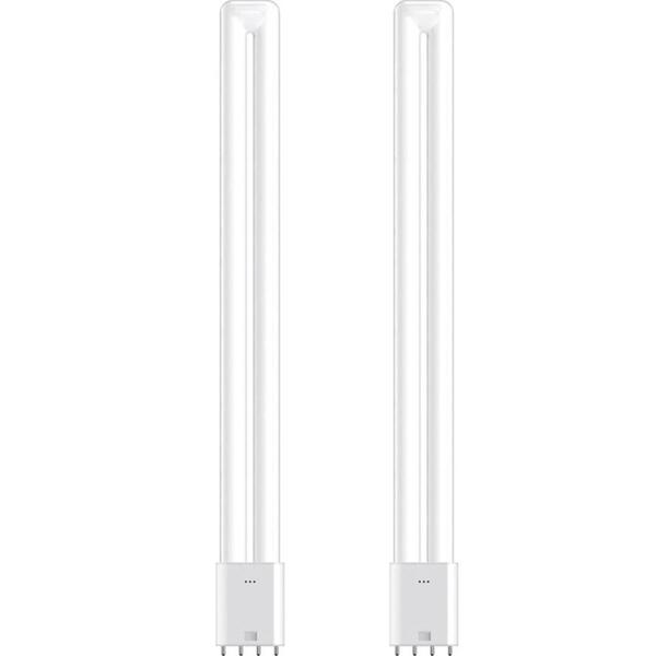 [A급 리퍼] 오스람 LED 이관형광등 글라스커버 25W 백색, 2개입
