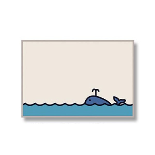 [101046][S급 리퍼] 모노니크 현관매트 XL 120 x 80cm 10. 수영하는 고래