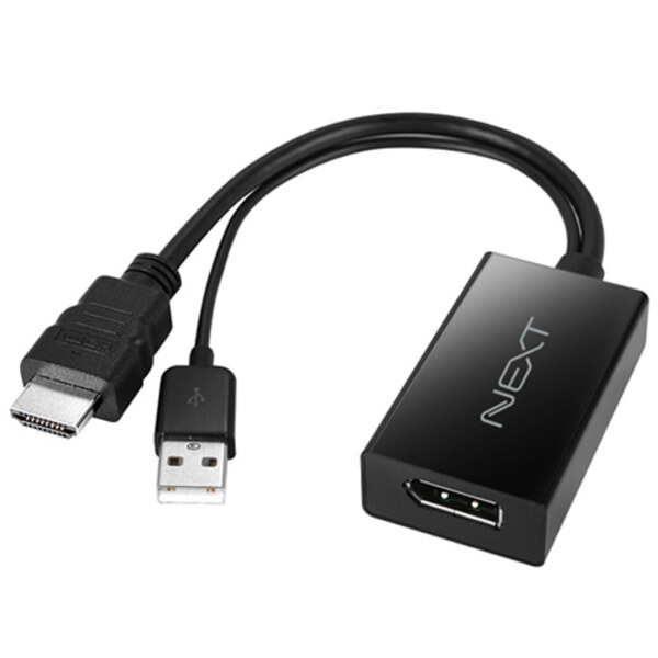 [S급 리퍼] HDMI to DisplayPort Adapter NEXTLINK-HDP02